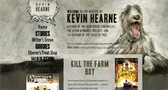 Desktop Screenshot of kevinhearne.com